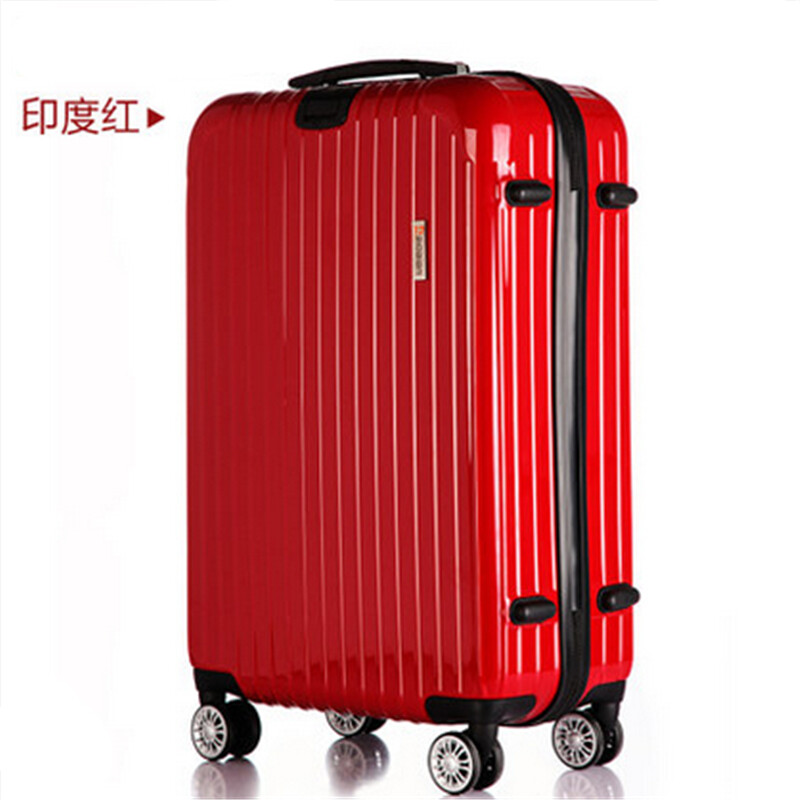 ILELIN夏季新款防爆防盗拉链拉杆箱正品男女pc旅行箱登机行李箱子万向轮托运商务 天蓝色 24寸