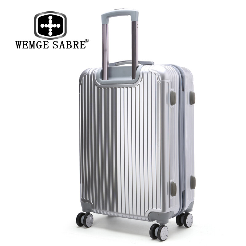 WEMGE SABRE 28寸银色拉杆箱 商务与旅行的理想伴侣